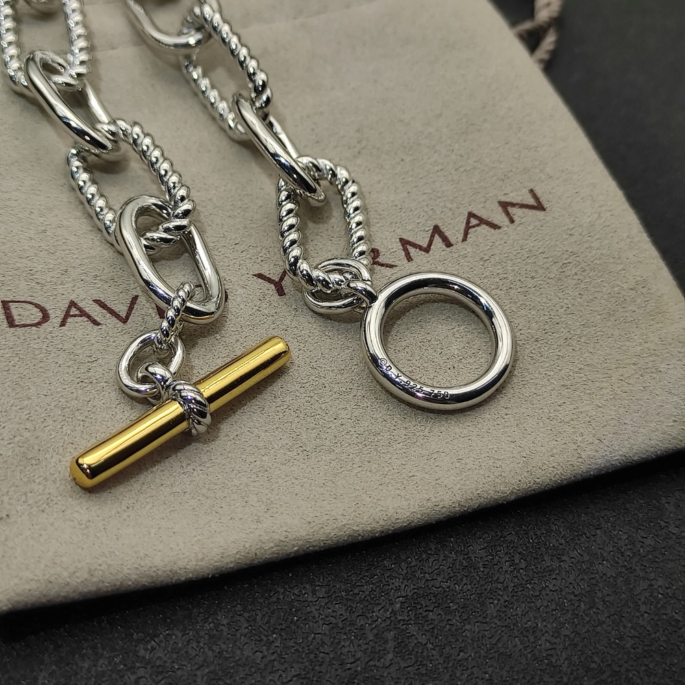 David Yurman twist clasp bracelet - Picture 4 of 7
